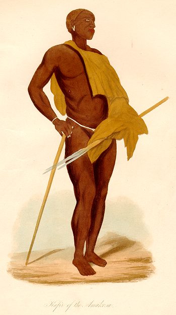 Africa, Kafir of Amakosa, 1855