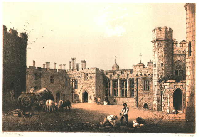 Gloucestershire, Berkeley Castle, 1881
