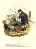 Fishing caricature, Robert Seymour, 1835 / 1878