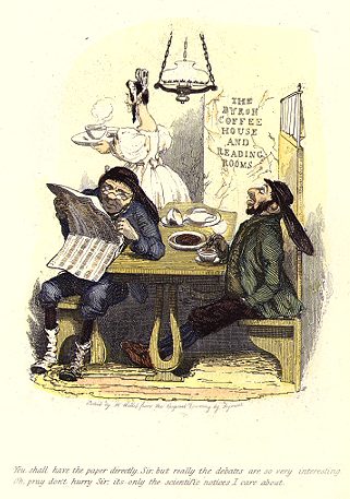 Cultural caricature, Robert Seymour, 1835 / 1878