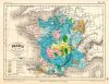 France in 1483, Atlas Universel, 1877