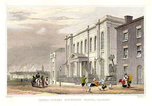 Lancashire, Salford, Irwell St Methodist Church, 1836
