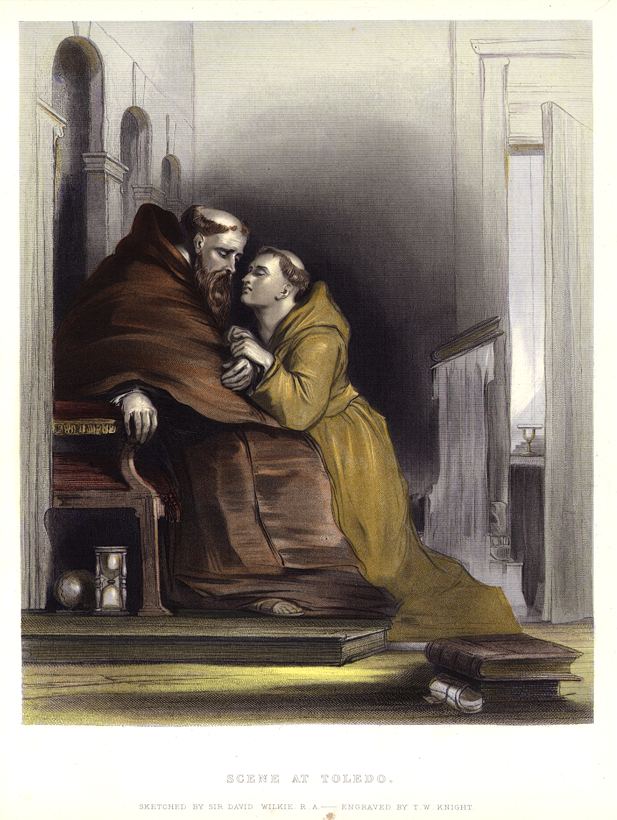 Scene at Toledo (The Confessional), 1850