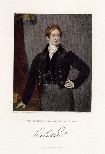 Robert Peel, 1836