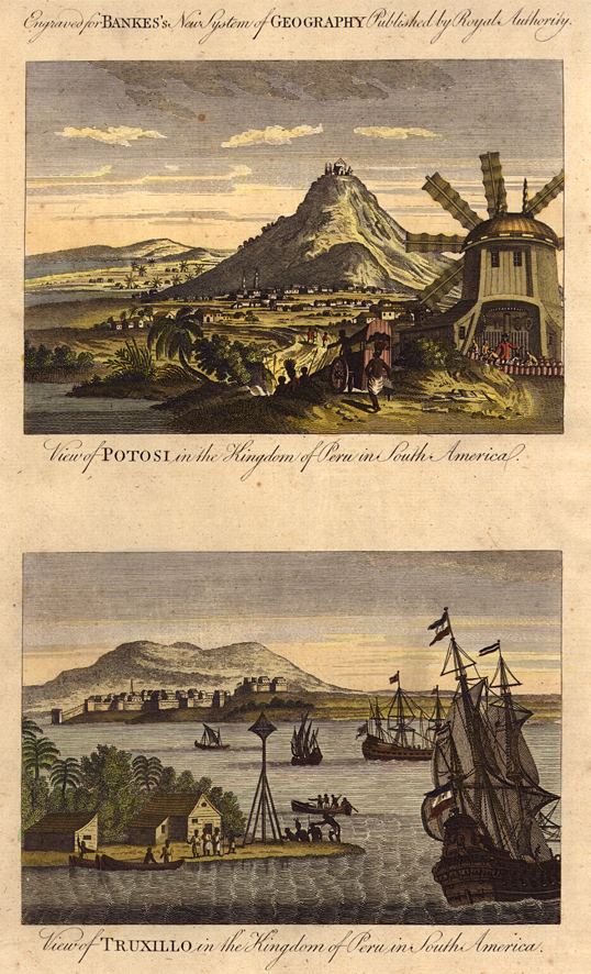 Peru, Potosi & Truxillo, 1780
