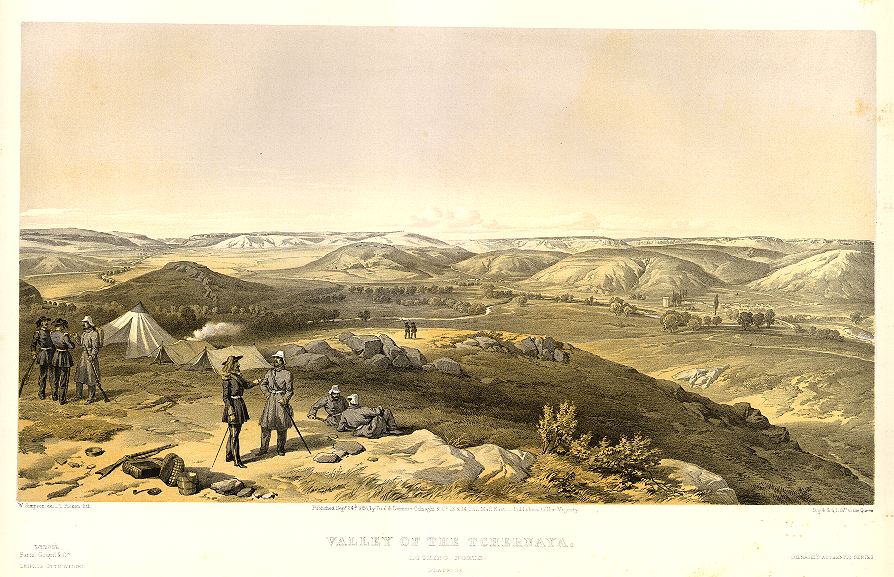 Crimea, Valley of the Tchernaya, Simpson, 1855