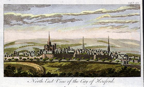 Hereford view, 1770