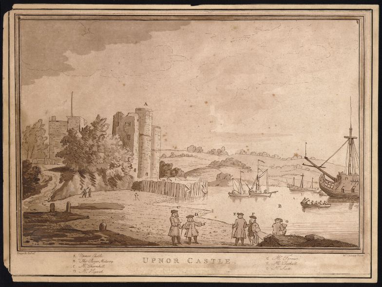 Kent, Upnor Castle, 1780