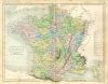 France, Atlas Modern Geography, 1853