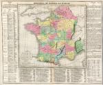 France, with Battles marked, Lavoisne 3rd edn, 1821
