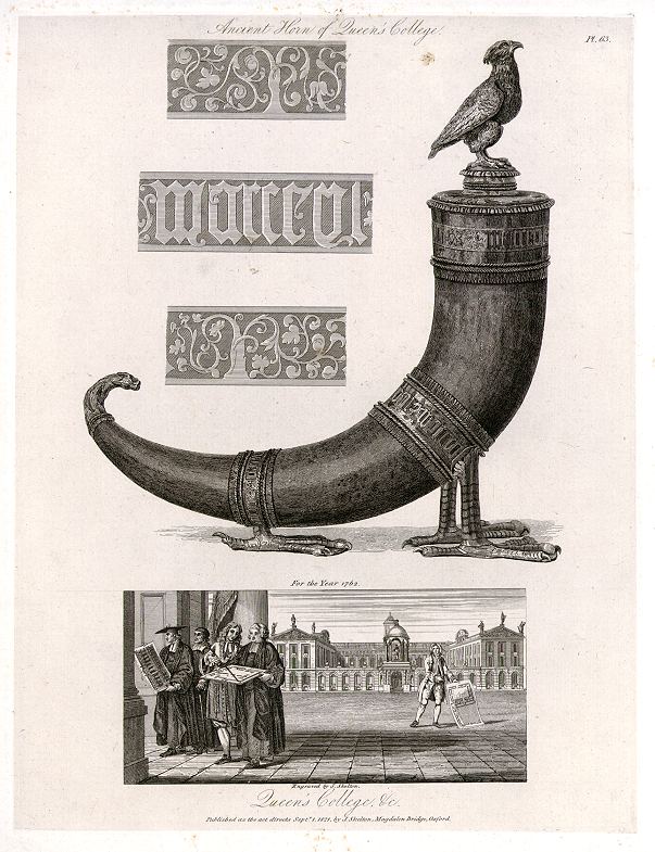 Oxford, Queens College Horn, 1821