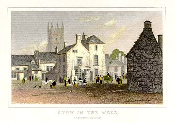 Gloucestershire, Stow on the Wold, 1848