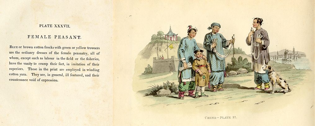 China, Female Peasant, 1814/1820