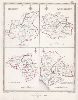 Cornwall, plans of Bodmin, Launceston, Liskeard and Helstone, 1835