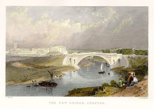 Chester, New Bridge, 1837