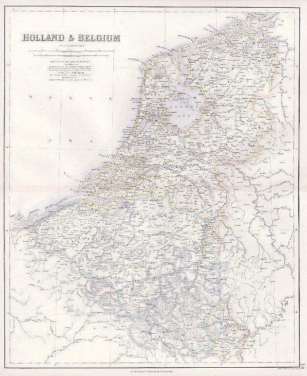 Holland & Belgium, Swanston/Fullarton, 1858