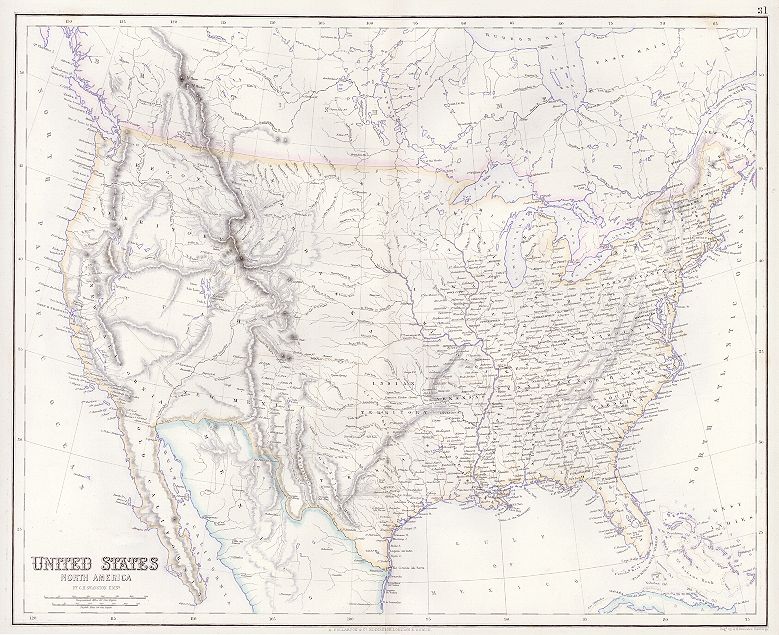 United States, Swanston/Fullarton, 1858