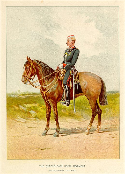 Military, Queens Own Regiment, 1880