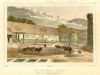 Mexico, Patio del la Granja de Salgado, 1843