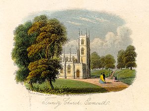 Devon, Exmouth, Trinity Church, 1850