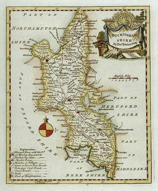 Buckinghamshire, Kitchin/Hogg, 1786