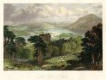 Scotland, Loch Ken & Castle, 1857
