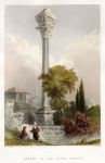 Turkey, Constantinople, Column of Lower Empire, 1845