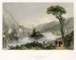 USA (New York), Little Falls on the Mohawk, 1840