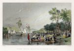 Lake District, Windermere Lake Regatta, 1837