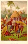 Africa, Kaffir war dance, Stanley & Africa, 1890