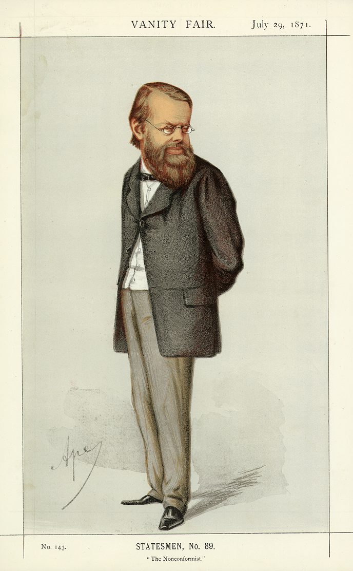 Vanity fair, Mr Edward Miall MP, 1871