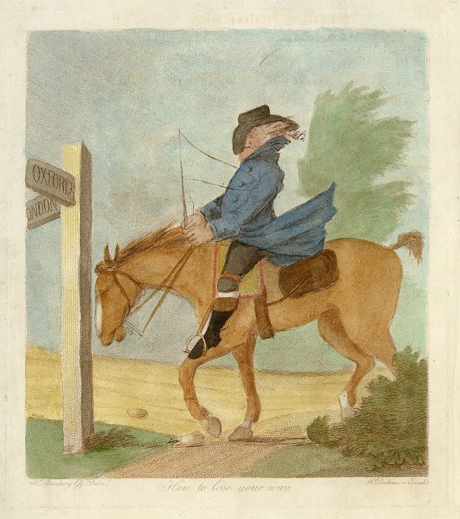 How to lose your way, by Bunbury, 1808
