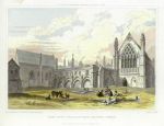 London, Holborn, Ely Palace Ruins, 1830