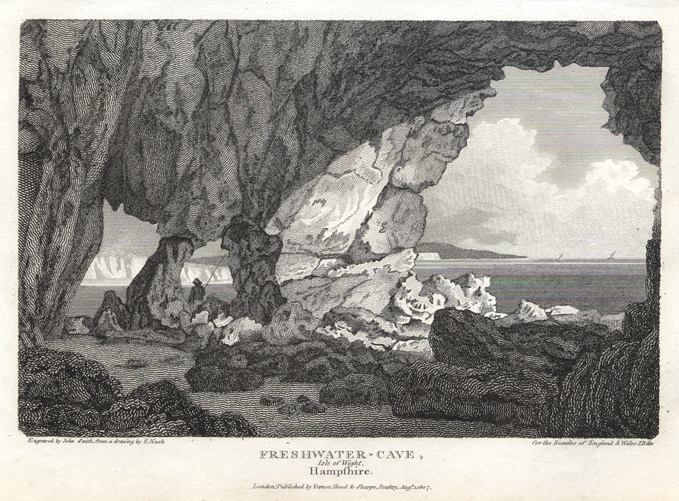 Hampshire, Freshwater Cave, 1807