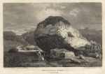 Cumberland, The Bowder Stone, 1803