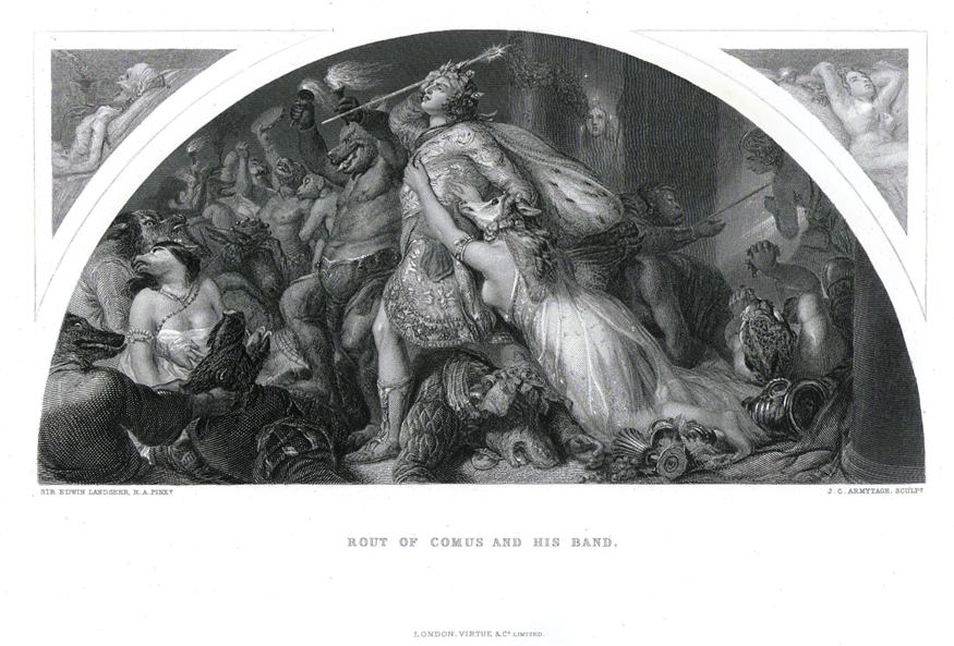 Rout of Comus and his Band, 1880