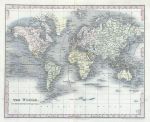The World on Mercator's Projection, 1850