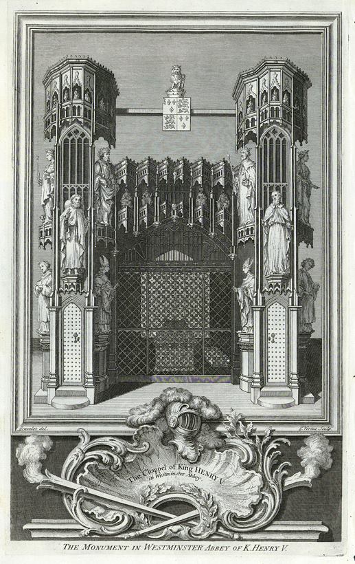 Chapel of King Henry V in Westminster Abbey, 1732