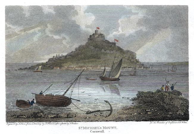Cornwall, St. Michael's Mount, 1802