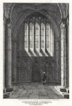 Northamptonshire, Peterborough Cathedral interior, 1809