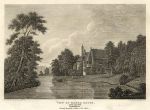 Staffordshire, View of Manor House, Burton upon Trent, 1812