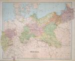 Prussia, large map, 1867