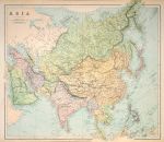 Asia, large map, 1867
