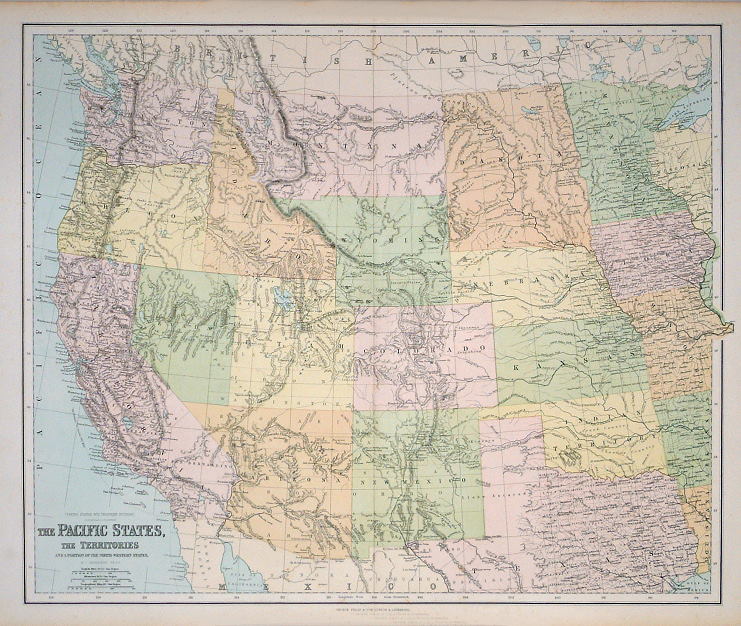 USA, Central & Western, 1867