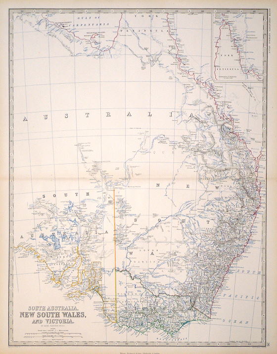 South Australia, New South Wales and Victoria, 1861