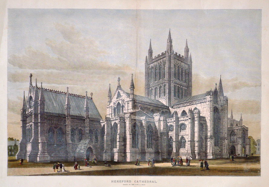 Hereford Cathedral, 1883