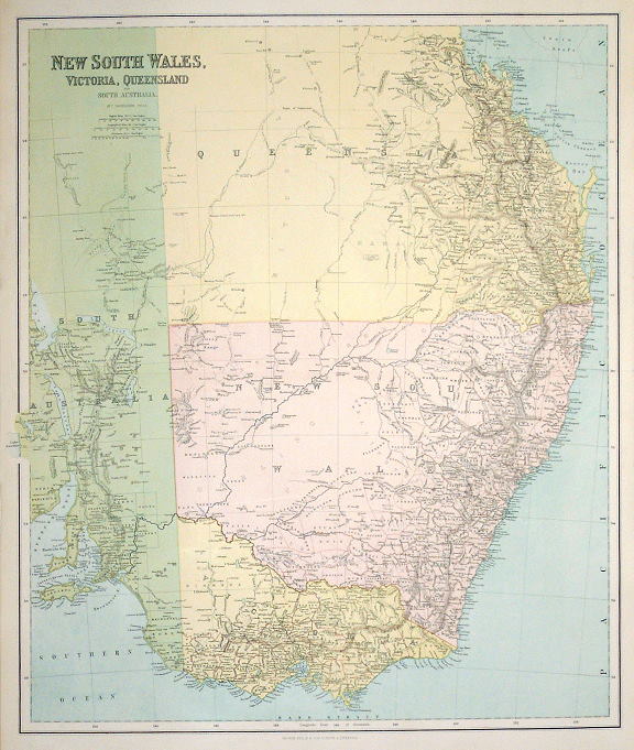 Australia - New South Wales, Victoria & Queensland, 1867