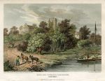 Oxfordshire, Shiplake Church & Parsonage, 1813