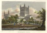 Gloucestershire, Tewkesbury Abbey, 1807