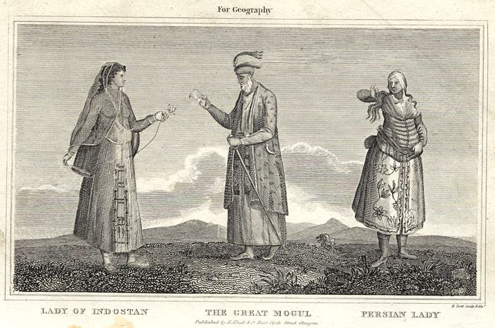 Great Mogul, Lady of India & Persian Lady, 1825